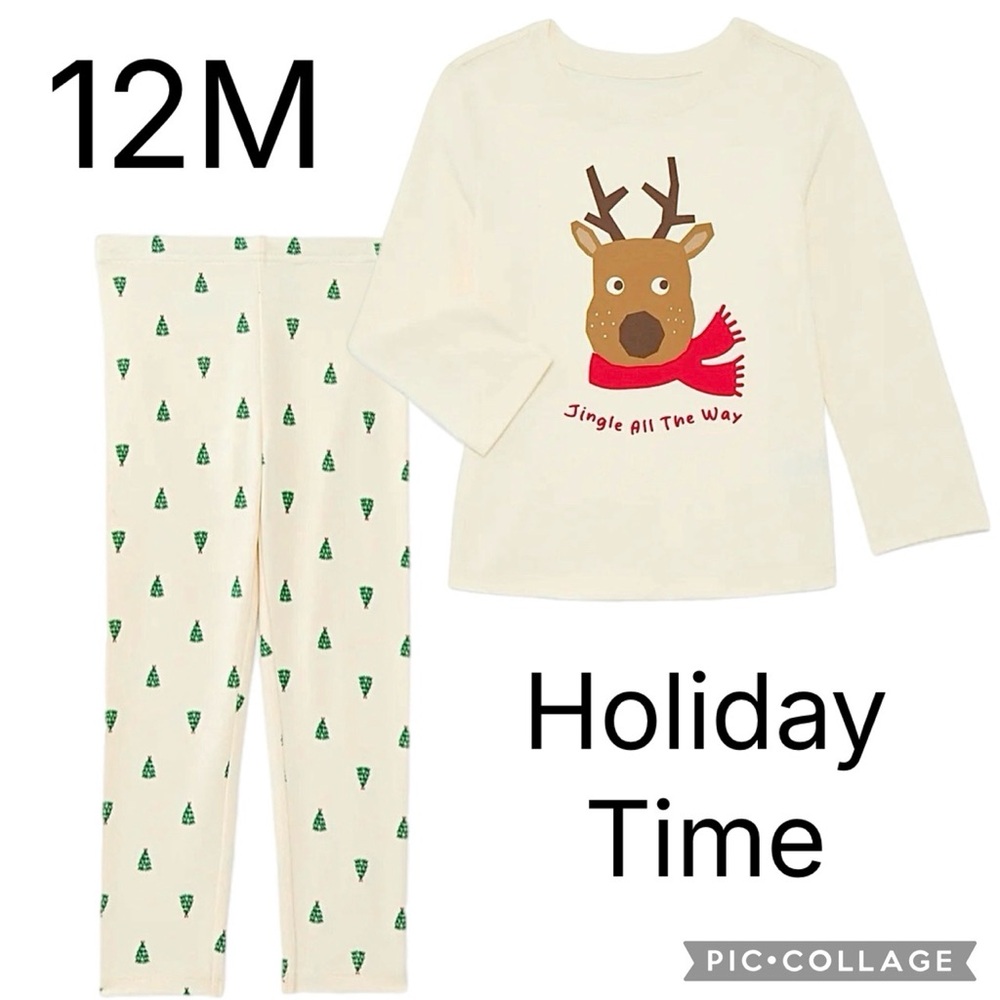 Holiday Time Christmas Tee & Leggings